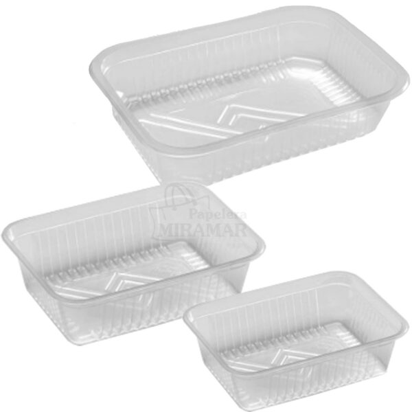Bandeja transparente